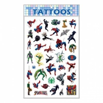 Spiderman Tatueringar