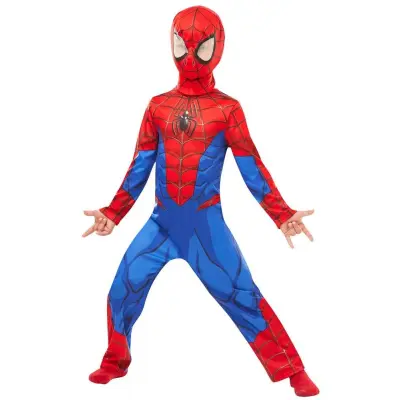 Spiderman Utklädning M 5-7 år - Spiderman -  Leksaksaffären