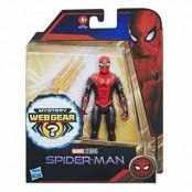 Spiderman Web Gear Figur med tillbehör Svart/röd
