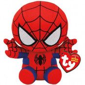 TY Marvel Beanie Babies Spiderman Regular