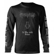 Venom Långärmad tröja - At War With Satan - S 3XL - för Herr - svart