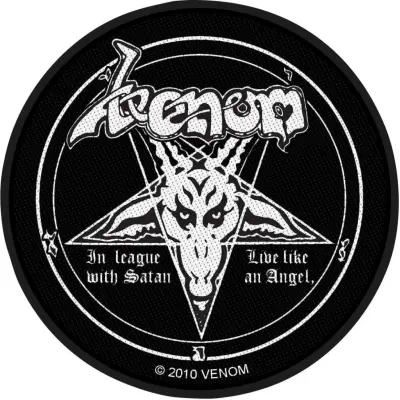 Venom Tygmärke - In league with Satan - för None -