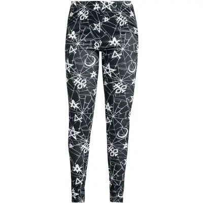 Black Blood by Gothicana - Gothic Leggings - Leggings med spindelnät och ockulta inslag - S XXL - för Dam - svart