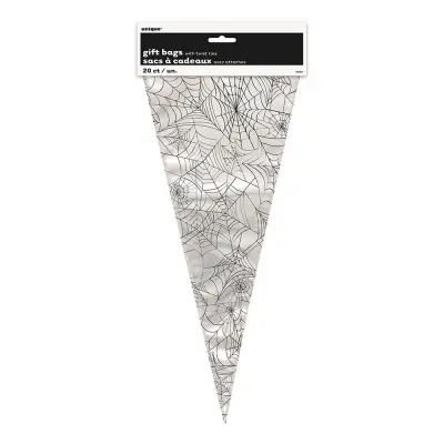 Cellofanpåsar Koniska Spindelnät