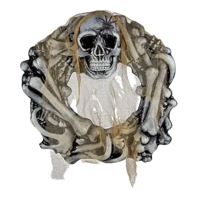 Dörrkrans Dödskalle Halloween