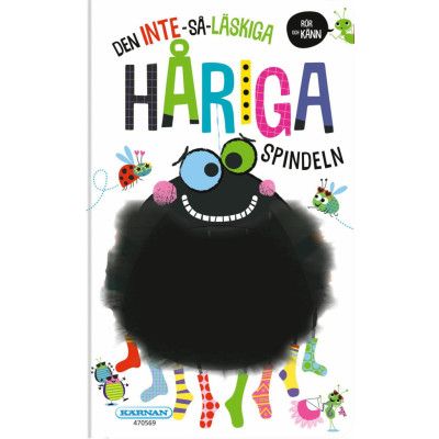 Den inte så läskiga håriga spindeln Pekbok