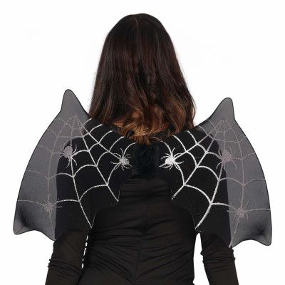 Fladdermusvingar med Spindelnät - One size