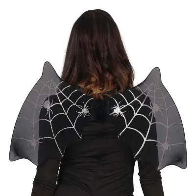 Fladdermusvingar med Spindelnät - One size