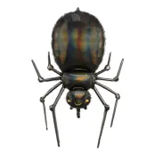 Folieballong Spindel Svart