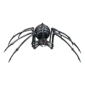 Gigantiskt Spindelskelett med Ljud&Ljus Prop