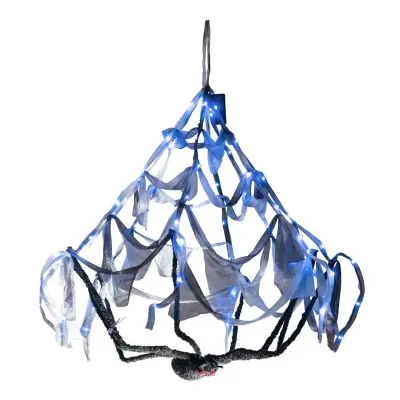 Hängande Spindel med Ljus Prop