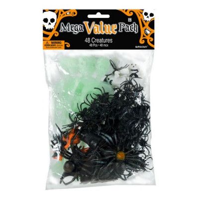 Halloween Insekter i Påse - 48-pack