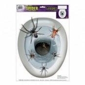 Halloween Toalettdekor Spindlar