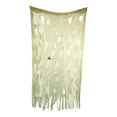 Halloweengardin med Spindel