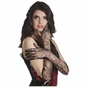 Handskar Spindelnät Halloween