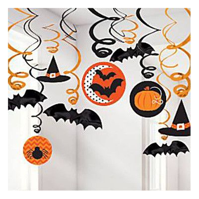 Hattar och Fladdermöss Hängande Dekoration