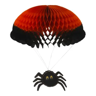 Honeycomb Fallskärm med Spindel