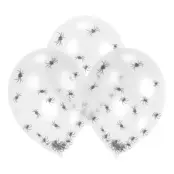 Konfettiballonger Spindlar - 6-pack