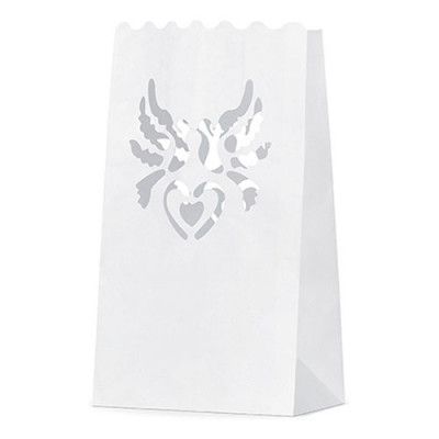 Lyktpåsar Spindel - 10-pack