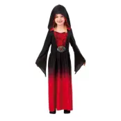 Maskeraddräkt Röd Klänning med huva strl 146-152 - Leksaksaffären -  Leksaksaffären