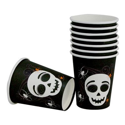 Pappersmuggar Döskallar - 8-pack