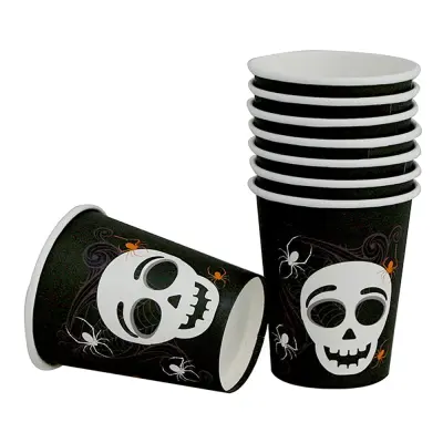 Pappersmuggar Döskallar - 8-pack