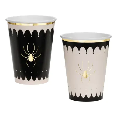 Pappersmuggar Spindel - 6-pack