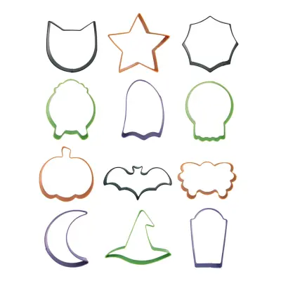 PME Kakformar Halloween Figurer - 12-pack