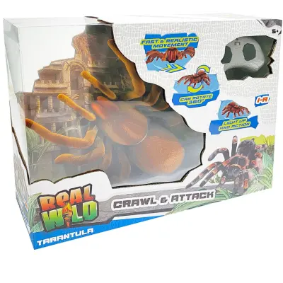 Real Wild Crawl&Attack Radiostyrd Spindel - Leksaksaffären -  Leksaksaffären