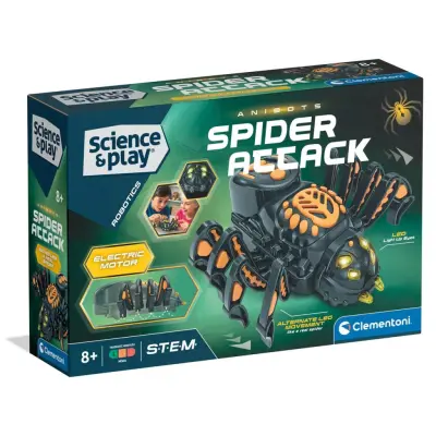 Science and Play Spider Attack Robot - Clementoni -  Leksaksaffären