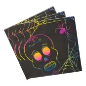 Servetter Halloween Neon - 20-pack