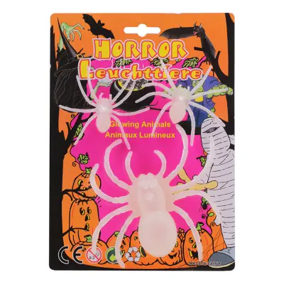 Självlysande Skräckspindlar