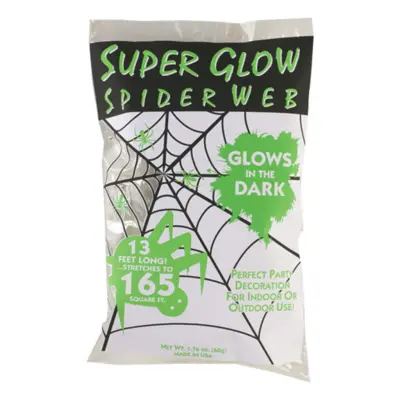 Självlysande Spindelnät - 60 gram