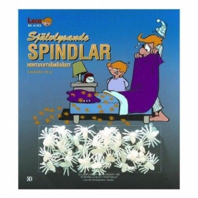 Självlysande Spindlar Skämtartikel