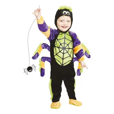 Spindel Bebis Maskeraddräkt - 3-6 månader