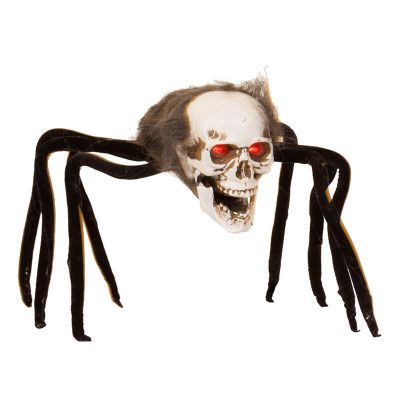 Spindel med Dödskalle Prop