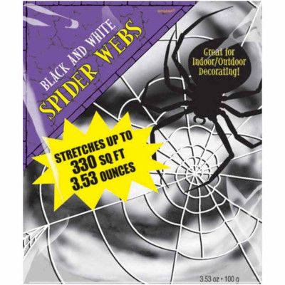 Spindelnät svart&vit