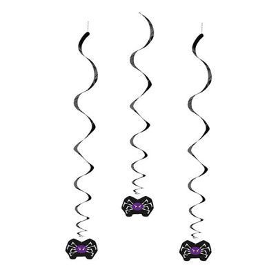 Spindlar Swirls Hängande Dekoration - 3-pack