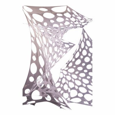 Stort Självlysande Spindelnät Vit