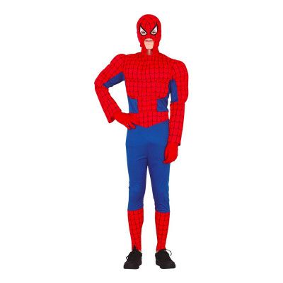 Superspindel med Muskler Teen Maskeraddräkt - One size