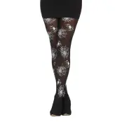 Svarta Strumpyxor med Spindelnät - One size