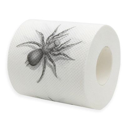 Toalettpapper Med Spindelmotiv