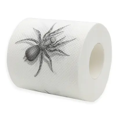 Toalettpapper Med Spindelmotiv