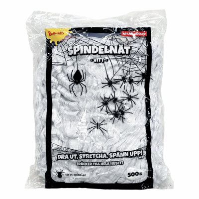 Vitt Spindelväv - 500 gram