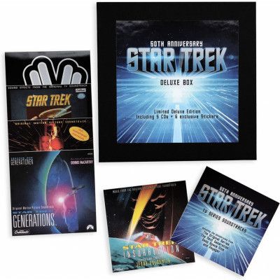 Star Trek CD - 50th Anniversary - Deluxe Box - för  -