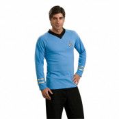 Star Trek Classic Deluxe Blå Skjorta S