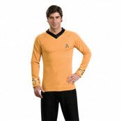 Star Trek Classic Deluxe Guld Skjorta S