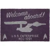 Star Trek Dörrmatta - Welcome Aboard! - för  flerfärgad