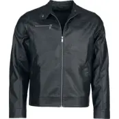 Star Trek - DC Comics Konstläderjacka - S XXL - för Herr - svart