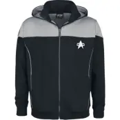 Star Trek Luvjacka - Picard - S XXL - för Herr - svart/grå